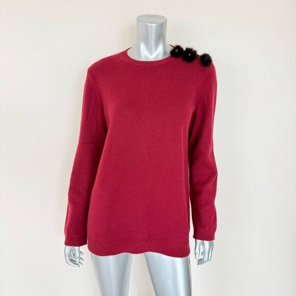 Louis Vuitton women cashmere sweater size L Authentic - Picture 1 of 9